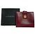Vintage Givenchy 4G Logo Structured Clutch Wallet c. Late 1970s Burgundy Dark red