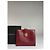 Vintage Givenchy 4G Logo Structured Clutch Wallet c. Late 1970s Burgundy Dark red - view 10