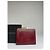 Vintage Givenchy 4G Logo Structured Clutch Wallet c. Late 1970s Burgundy Dark red - view 11