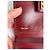 Vintage Givenchy 4G Logo Structured Clutch Wallet c. Late 1970s Burgundy Dark red - view 6