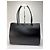 Courreges Sac cabas structuré Vintage Courrèges AC Logo Noir Argent - vue 12