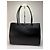 Courreges Sac cabas structuré Vintage Courrèges AC Logo Noir Argent - vue 6