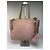 Vintage Chloé Leder Tote Dusty Pink Gold Metallisch - Ansicht 2