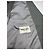 Abito vintage Givenchy da uomo, doppiopetto, grigio chiaro a righe, M - vista 8