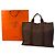 Vintage Hermès Herline Canvas Tote Ende der 1990er Brown Braun