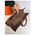 Vintage Hermès Herline Canvas Tote Ende der 1990er Brown Braun - Ansicht 6
