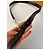 Cintura Vintage Louis Vuitton in pelle Epi Nera Argento Nero - vista 5