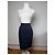 Gonna a matita in denim Givenchy Boutique Vintage fine anni '90 Navy S Blu navy - vista 2