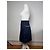 Gonna a matita in denim Givenchy Boutique Vintage fine anni '90 Navy S Blu navy - vista 3