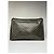 Céline Borsa a Clutch Vintage Celine Macadam Canvas Fine anni '80 Verde Scuro Grigio - vista 13