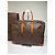 Vintage Louis Vuitton Monogram Canvas Strukturierte Aktentasche 2005 Brown Braun - Ansicht 9