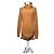 Top a maniche lunghe Vintage Issey Miyake Rust Orange S