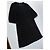 Courreges Abito midi a righe testurizzate Vintage Courrèges Nero M - vista 3