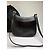 Céline Vintage Celine Schultertasche mit Klappe c. 1995 Black Gold Schwarz - Ansicht 13