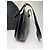 Céline Vintage Celine Schultertasche mit Klappe c. 1995 Black Gold Schwarz - Ansicht 14