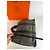 Vintage Hermès Fourre-Tout Canvas Tote Grau Schwarz Gestreift - Ansicht 9