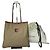 Cabas Céline Borsa Tote Vintage Celine Macadam Canvas Fine 1980s–1990s Beige Brown
