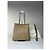 Cabas Céline Borsa Tote Vintage Celine Macadam Canvas Fine 1980s–1990s Beige Brown - vista 2