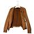 Autre Marque Giacca in camoscio vintage Charlee Saint Art Bronze Marrone - vista 6