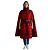 Mantella in lana a quadri rossi Woolrich con cintura Rosso - vista 4