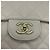 Bolsa Chanel Single Flap em couro caviar matelassê bege com alça de corrente e ferragens douradas - vista 11