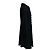 Dolce & Gabbana Black Collared Button Front Crepe Coat with Polka Dot Lining - view 2