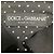 Dolce & Gabbana Black Collared Button Front Crepe Coat with Polka Dot Lining - view 4