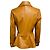 Mackage Barbara taillierte Lammlederjacke Earth Brown Braun - Ansicht 3