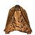 Mackage Barbara taillierte Lammlederjacke Earth Brown Braun - Ansicht 5
