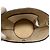 Borsa a tracolla Longchamp Epure XS Bucket Bianco Blu navy - vista 9