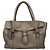 Borsa Fendi Metallic Beige