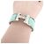 Bracelete Hermès Clic Clac H Prata Azul claro - vista 4