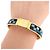 Bracciale Hermès Clic Clac Blu D'oro - vista 4