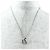 Autre Marque Tiffany Crescent Moon Anhänger Halskette Silber - Ansicht 3