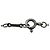 Autre Marque Tiffany Crescent Moon Anhänger Halskette Silber - Ansicht 4