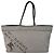 Borsa Tote Burberry da Donna Marrone Argento