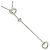 Autre Marque Tiffany Heart Link Lariat Halskette Silber