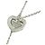 Autre Marque Tiffany Heart Link Lariat Halskette Silber - Ansicht 4