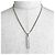 Collar Gucci con placa de logotipo plateada Plata - vista 3