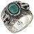 Anello Band Gucci Garden Testa di Tigre Argento