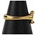 Autre Marque Tiffany & Co. Open Heart Ring aus 18K Gold und Diamanten Golden - Ansicht 5