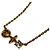Collar con colgante de oro Louis Vuitton Dorado - vista 2