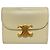 Céline Carteira de aba Small Triomphe Celine Cru