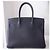 Hermès Birkin 30 Officier in pelle Blu - vista 4