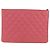 Chanel CC Casino O Case Clutch aus gestepptem Lammleder Medium Pink - Ansicht 2