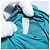 Bottega Veneta Padded Tech Cassette Intrecciato Nylon Turchese - vista 7