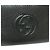 Monedero de piel GUCCI Soho Interlocking G Negro - vista 6