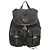 Sac à dos Prada en nylon Tessuto avec plaque triangle Noir