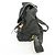 Sac à dos Prada en nylon Tessuto avec plaque triangle Noir - vue 3