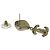 Chanel A22S Coco Mark Swing Ohrringe Pink Golden - Ansicht 7